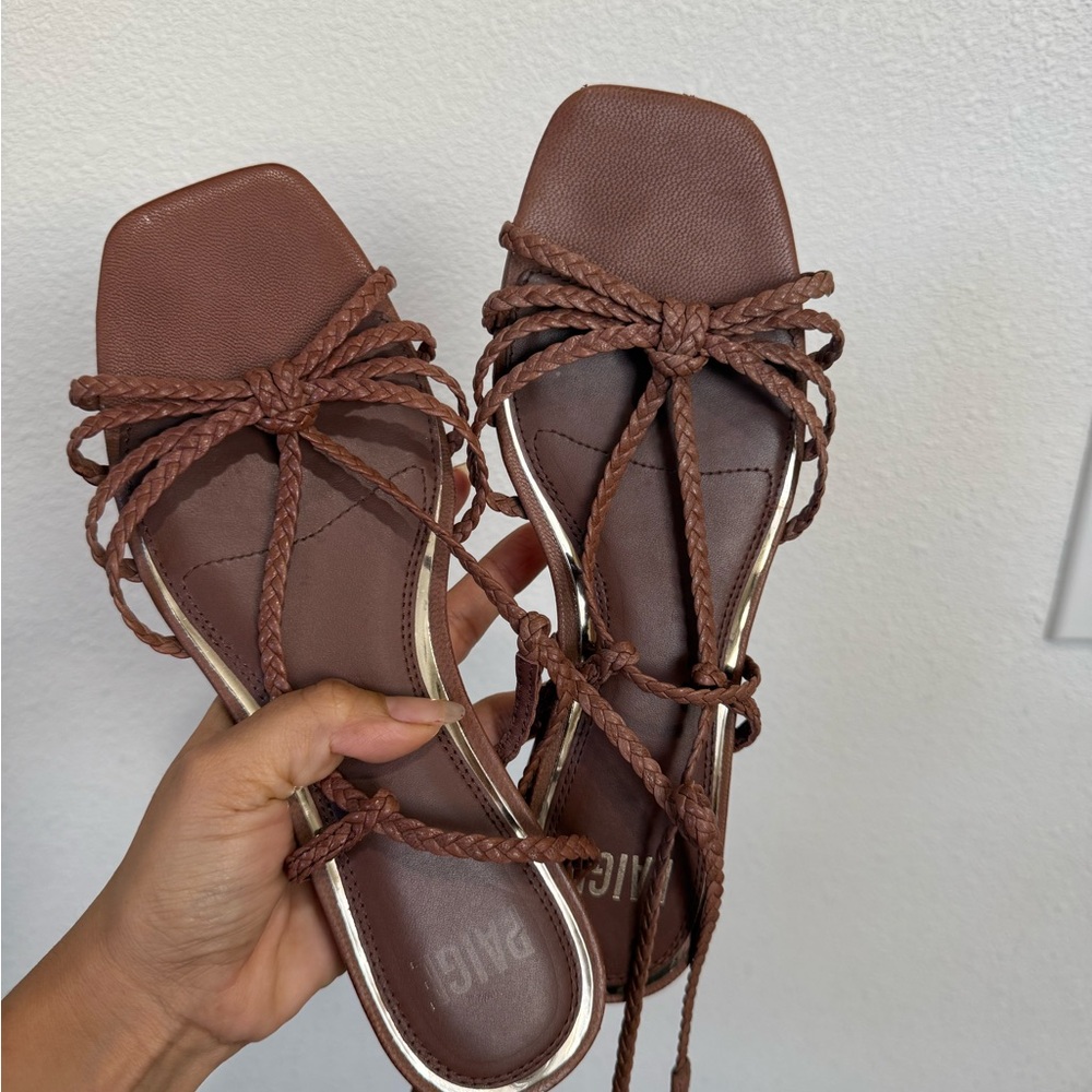 PAIGE Deanna Sandal size 7 bohemian style - Picture 3 of 14